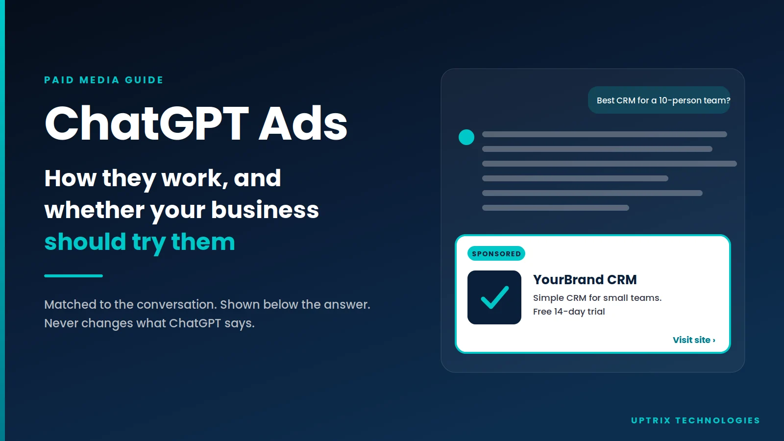 ChatGPT Ads: How They Work and Whether Your Business Should Try Them